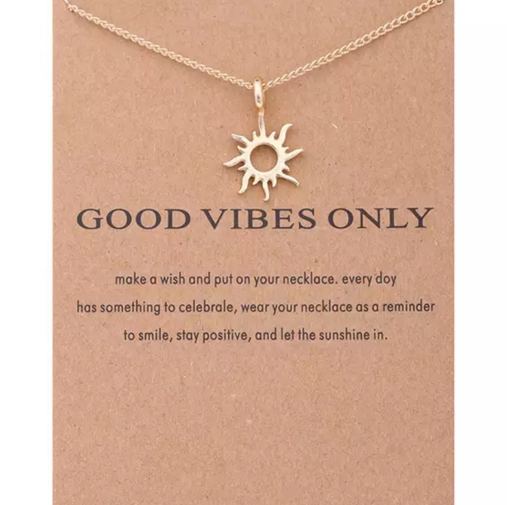 New! Good Vibes Necklace